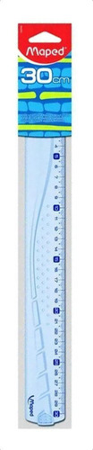 Regla geométrica maped de plástico de 30 cm