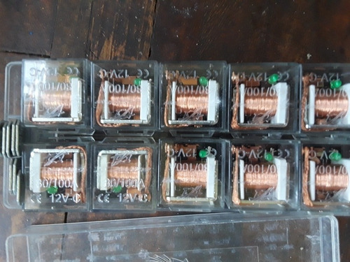 Relex Transparente 5 Patas 80/100a 12v Y 80/90a 24v
