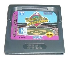 World Series Baseball Videojuego Sega Game Gear +++