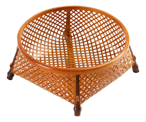 Cesta De Mimbre Tejida, Soporte De Almacenamiento, Pequeño