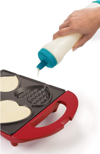 Holstein Máquina Para Hacer Waffles En Corazón Antiadherente