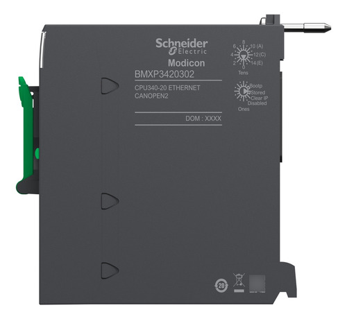 Bmxp3420302 Plc M340, Cpu,eth,can,usb,1024d,256a