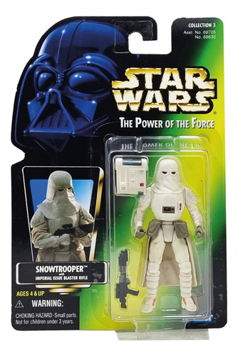 Kenner - Star Wars - Potf - Green Card - Snowtrooper