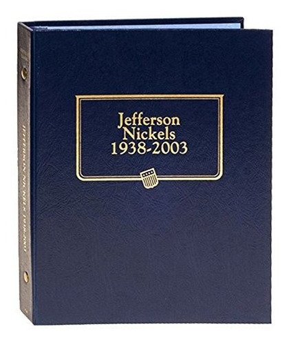 Whitman Ee.uu. Jefferson Níquel Moneda Del Álbum 1938-2003 #