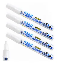 Comprar Caneta Paint Marker Marcador Industrial Permanente Branco C4