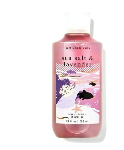 Sabonete Corporal Sea Salt & Lavender - Bath & Body Works