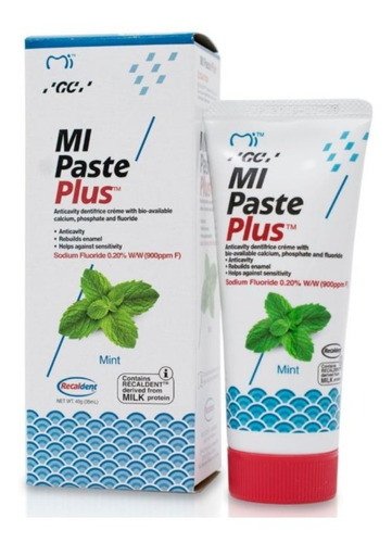 Mi Paste Plus Frambuesa Menta X 40g Odontologia Oferta