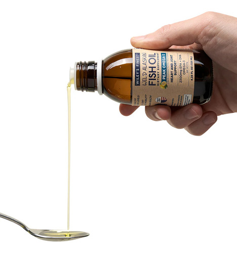 Wiley's Finest Omega-3 Limón Natural 2300 Mg 125 Ml Sabor Sin Sabor