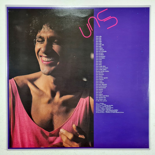 Caetano Veloso - Uns (1983) Brasil - Vinilo / Lp (Usado)