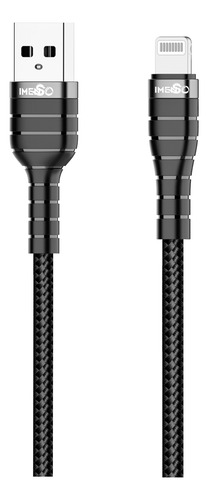 Cabo Imenso Ims-142 Usb-a Para Lightning 1m Nylon Trançado