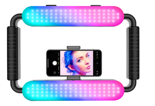 Gvm - Plataforma De Iluminacion De Video Rgb Para Smartphone