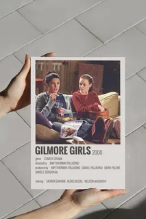 Quadro Personalizado Gilmore Girls Tal Mãe Tal Filha Serie