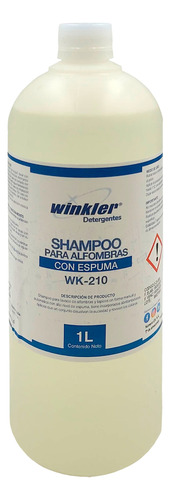 Shampoo Alfombras Con Espuma Winkler 1 L - Wk-210 