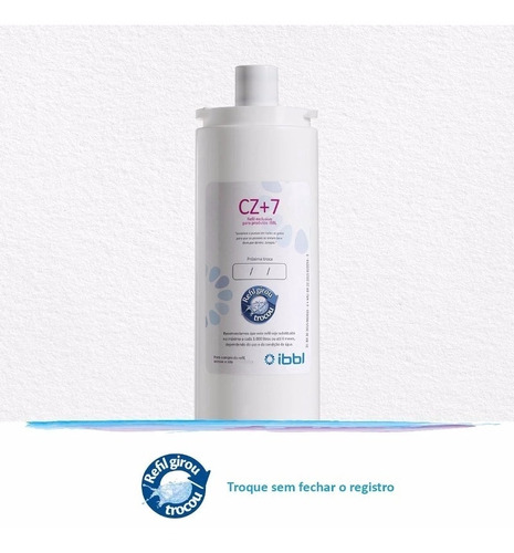 Refil Ibbl Cz+7 Exclusive Evolux Expert Prata Bactericida