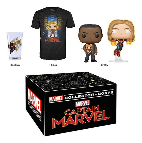 Funko Pop! Collector Corps Captain Marvel