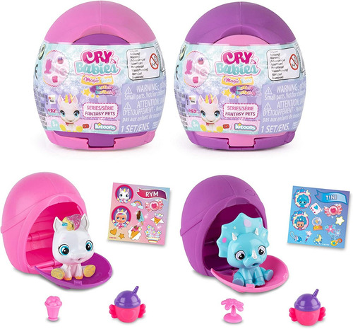 Cry Babies Casita De Mascotas Bebes Llorones Original 