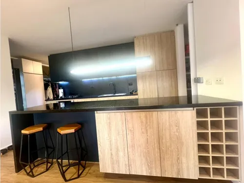 Apartamento Amoblado En Arriendo En El Poblado Parte Alta