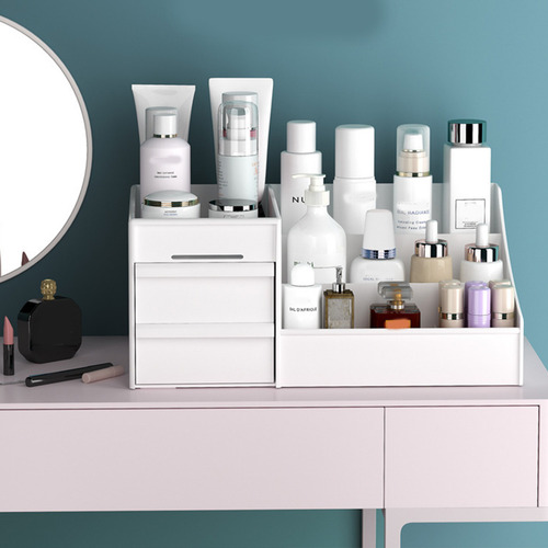 (w) Caja Organizadora De Plástico Para Cosméticos, Cajones,