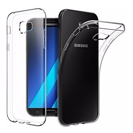 Samsung Galaxy A7 (2017) / Funda Protectora Lujo Transpa