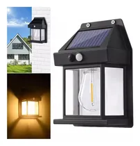 Comprar Foco Solar Led Exterior Aplique Decoracion Fotocelula Sensor