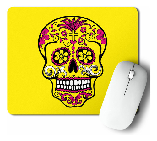 Mouse Pad Mexican Skull (d0482 Boleto.store)