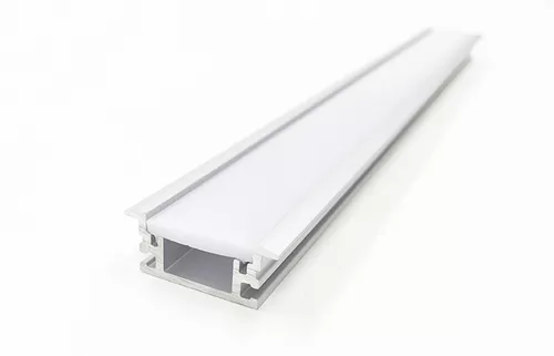 Perfil De Aluminio Embutir Para Tira De Led 2mts