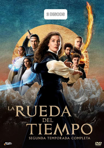 La Rueda Del Tiempo - Temporada 2 - 2023 - 3 Discos - Dvd