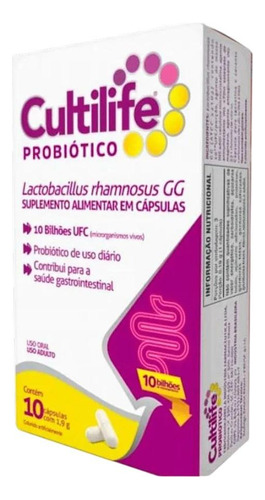 Cultilife Probiótico 10 Capsulas