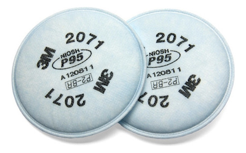 Filtro 3m 2071 Para Partículas P95 Pack X 2 Unidades