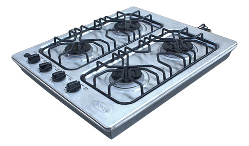 Parrilla Empotrable Fraga Pd180, Acero Inoxidable 4 Quemador