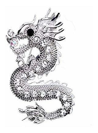 Yumily Broche Para Hombre Hecho A Mano Diseño De Dragon