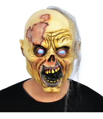 Mascara Latex Zombie Desintegrado Terror Halloween Disfraz