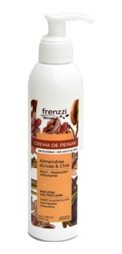 Frenzzy Crema Para Peinar De Almendra & Chía Spa Line 200 Ml