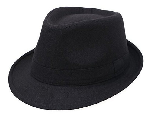 Sombrero Fedora Trilby Estructurado Clásico Manhattan Para 