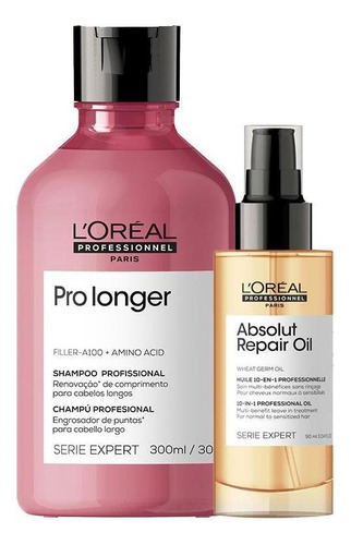 Kit L'oréal Professionnel Pro Longer -sh+sérum