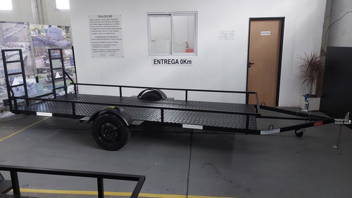 Trailer Homologado Para Dos Cuatriciclos O Motos