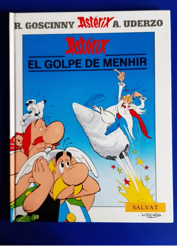 Libro Comic Asterix -golpe Del Menhir - Ed Tapa Dura - Nuevo