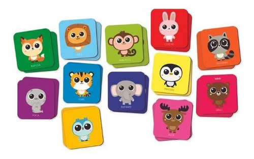 Joguinho De Bolsa: Jogo Da Memoria Animais