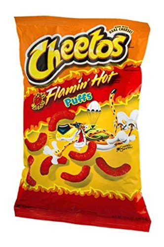 Cheetos Puffs Flamin Hot 226.8g Producto Americanos