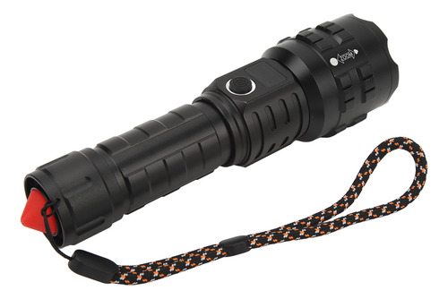 Linterna Led Luz Fuerte Tipo C Recargable Impermeable