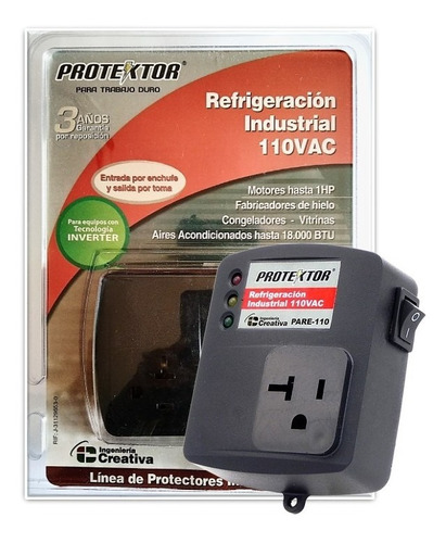 Protector De Voltaje Enchufe Aire Acondicionado 110v