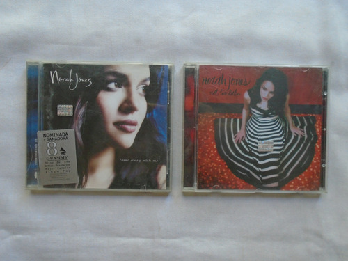 Lote 2 Cds De Norah Jones . Come Away With Me/ Not Too Late Estándar