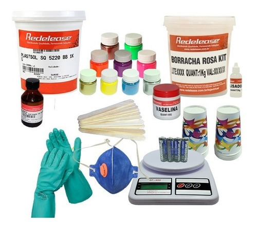 Kit: Fabricação De Moldes De Silicone E Iscas Artificiais.