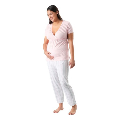 Pijama  Camisola Maternal Y Lactancia 
