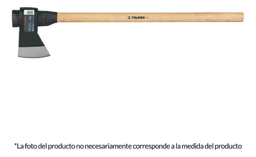 Hacha Media Lab. 4-1/2 Lb Madera 36' Truper 14974