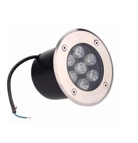 Foco Embutido Led Para Piso Suelo 7w Exterior Impermeable