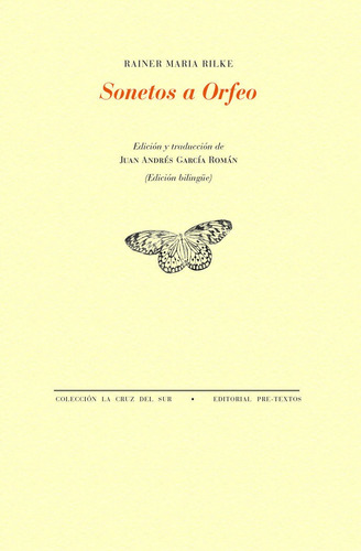 Libro Sonetos A Orfeo - Rilke, Rainer Maria