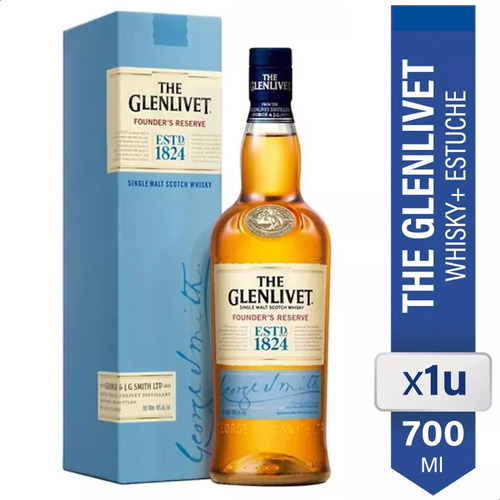 Whisky The Glenlivet Founder Reserve - 01almacen