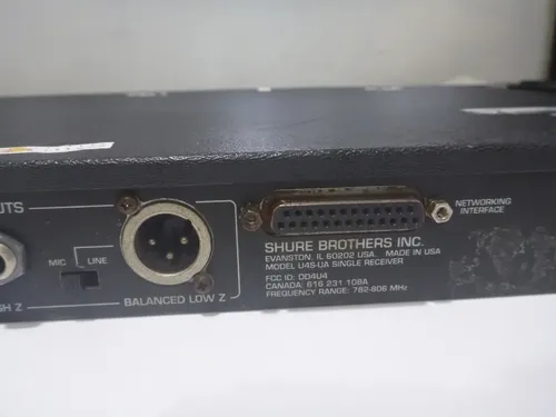 Shure Uhf Modelo U4s-ua | MercadoLivre