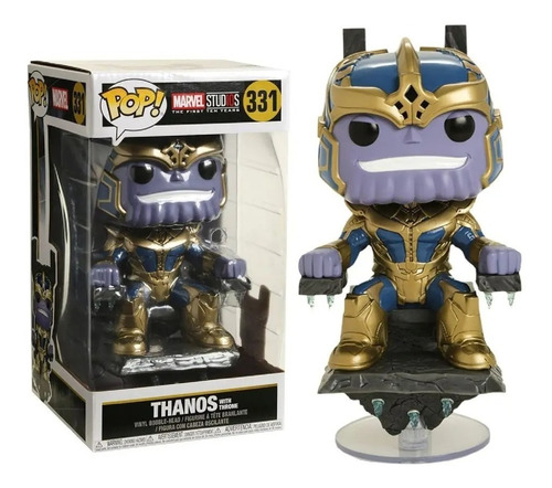 Funko Pop!marvel-thanos En Trono 6¨( Exclusivo Hot Topic)